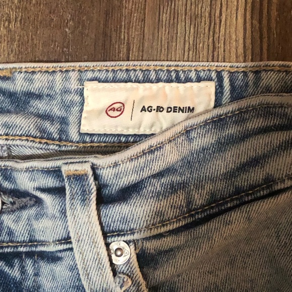 AG Adriano Goldschmied Alexxis Crop Jeans Women's 24 High Rise Vintage Fit Denim - Picture 2 of 7